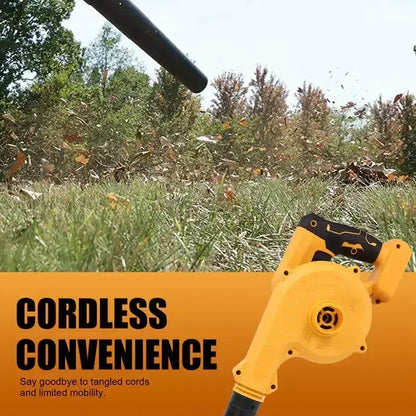 New Brush Cordless Leaf Blower for DeWalt Battery 2-In-1 Air Blower & Vacuum (No Battery)